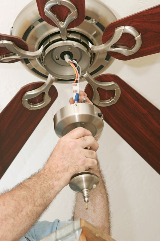 Ceiling Fan Wiring in Wilmington, NC